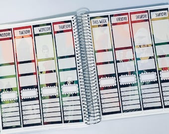 8 Strip Weekly Sticker Kit