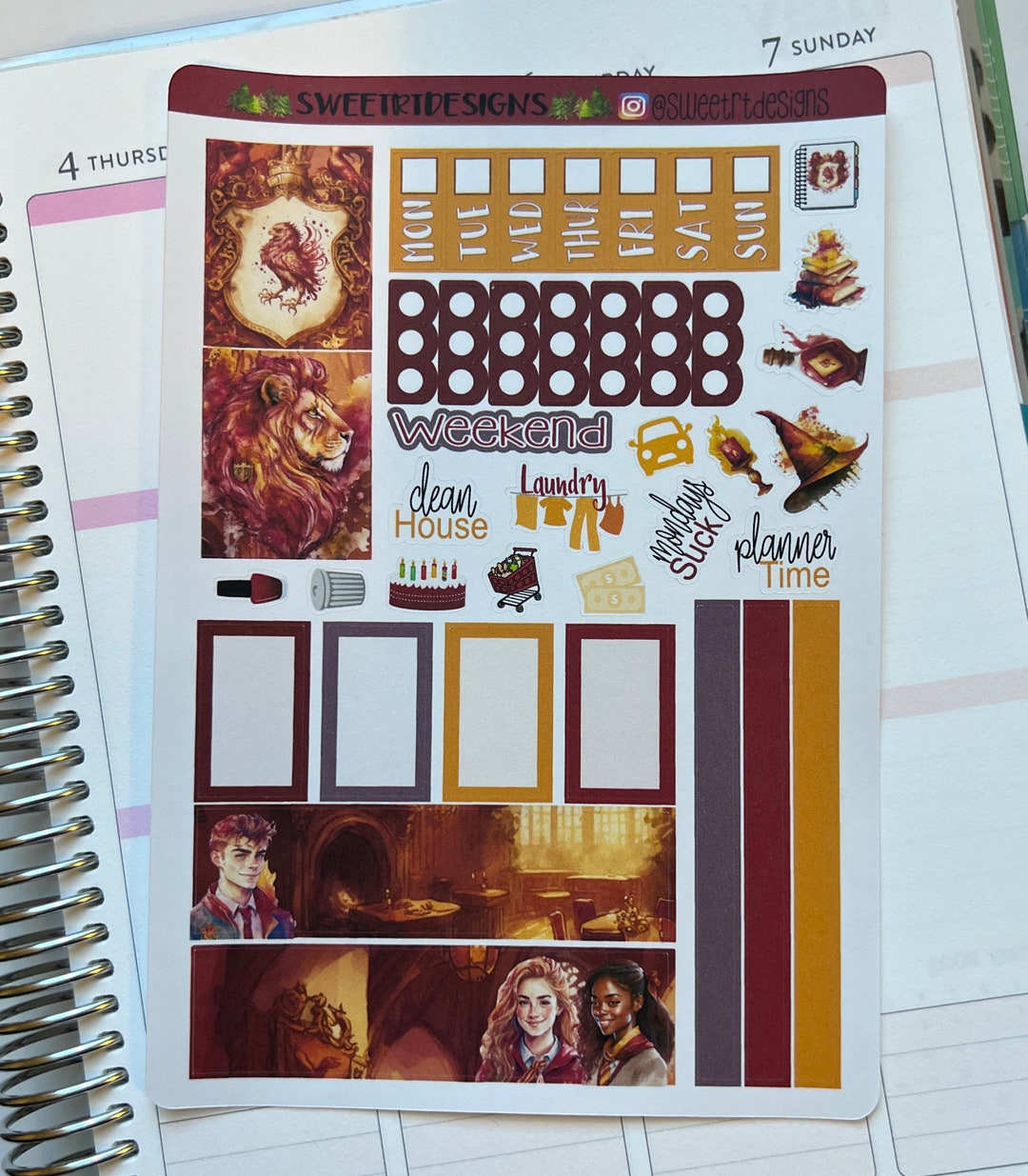 Hobonichi WEEKS Planner Stickers - Etsy