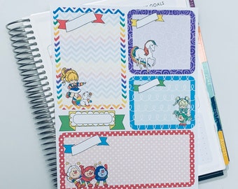 Hobonichi COUSINS Box Stickers2020 ECLP Notes Page Sticker Kit