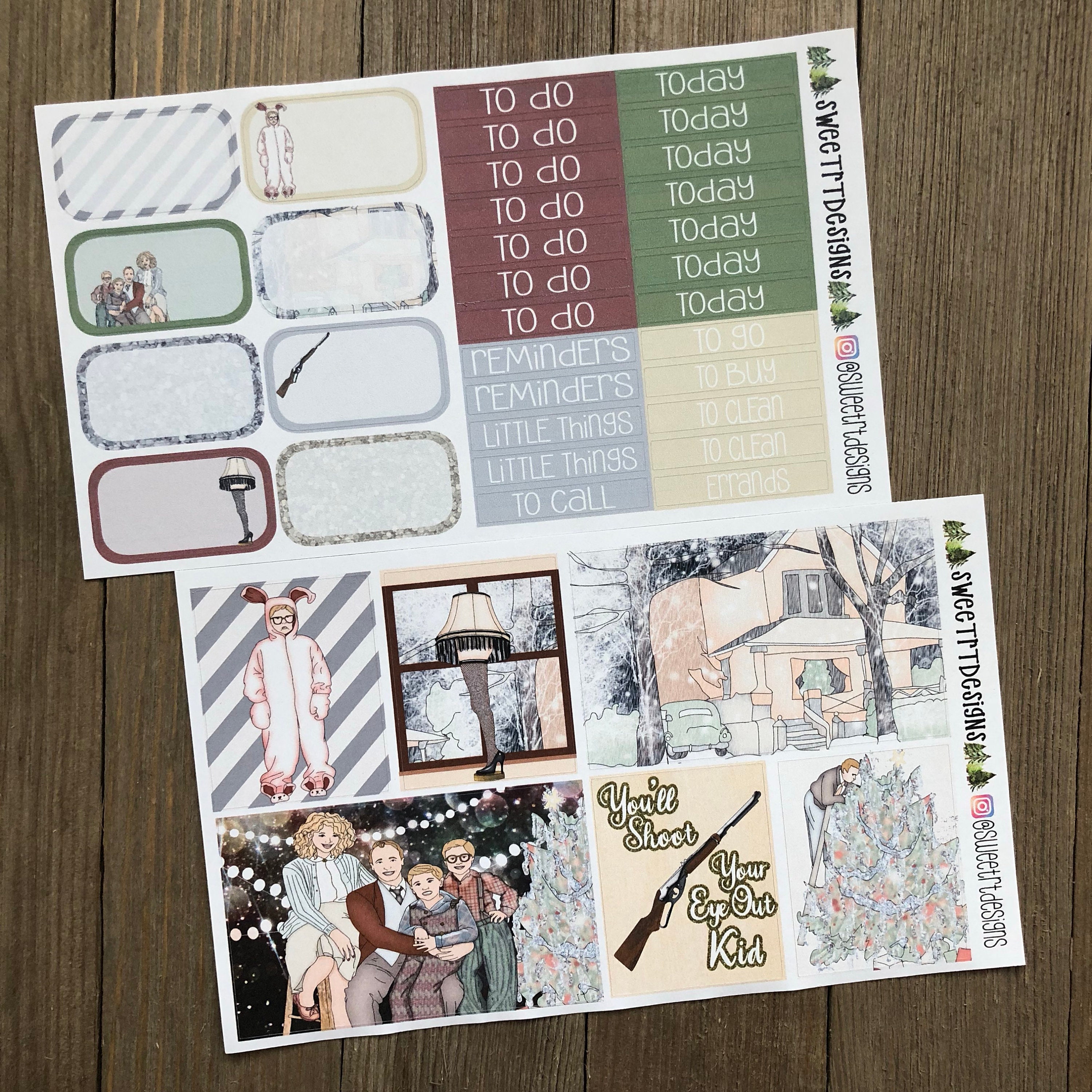 Deluxe Weekly Planner Sticker Kit - Etsy