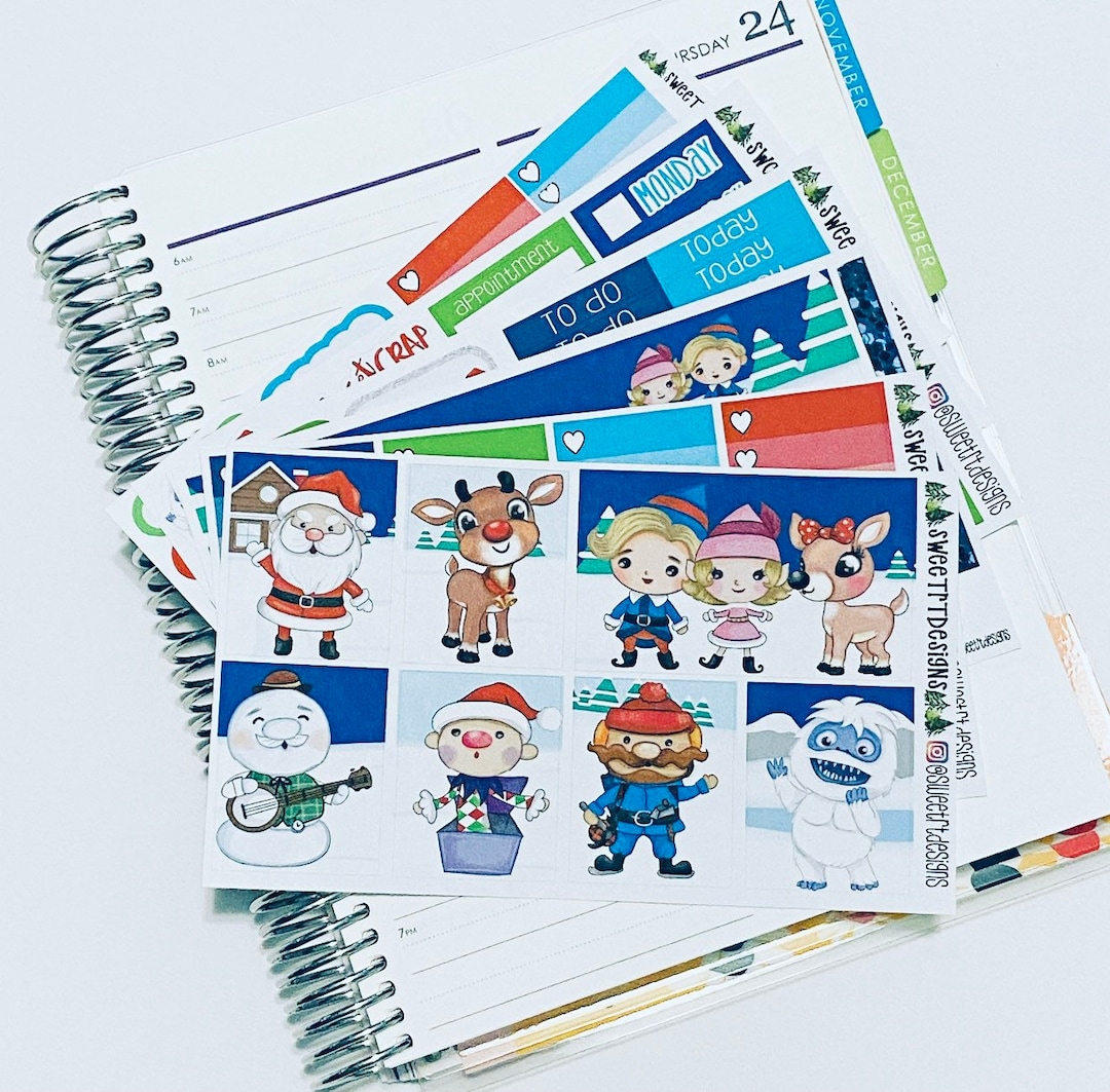 Deluxe Weekly Planner Sticker Kit or Hobonichi Kit - Etsy
