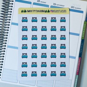 Bed Planner Stickers