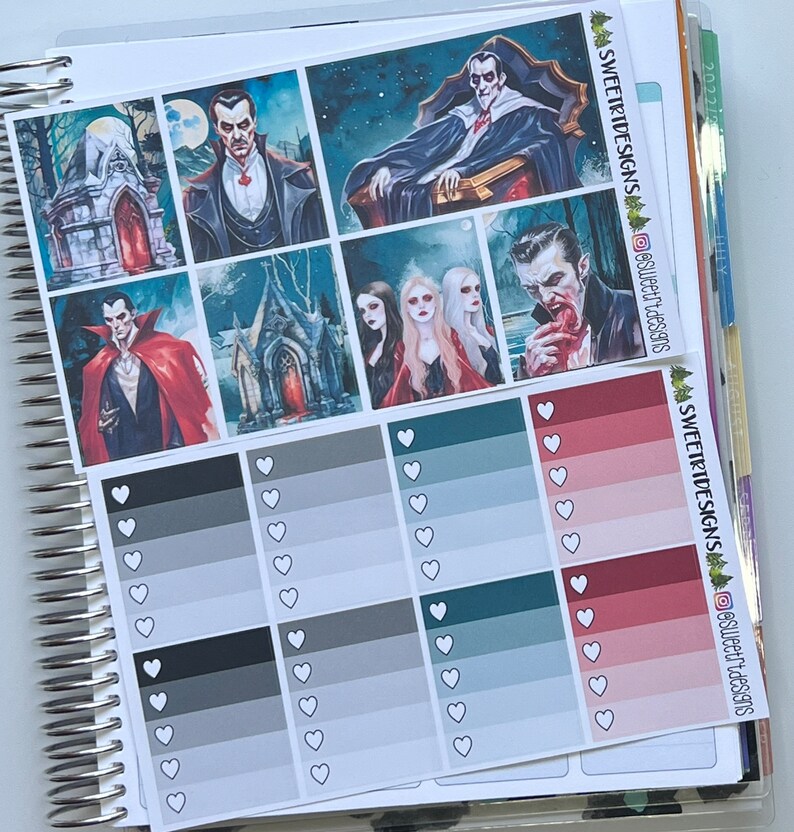 Deluxe Weekly Planner Sticker Kit - Etsy