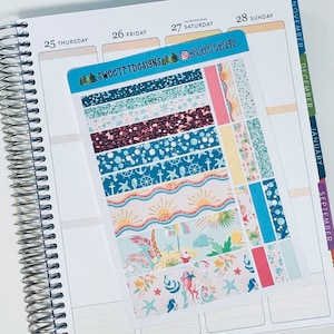 June Themed Washi Strips