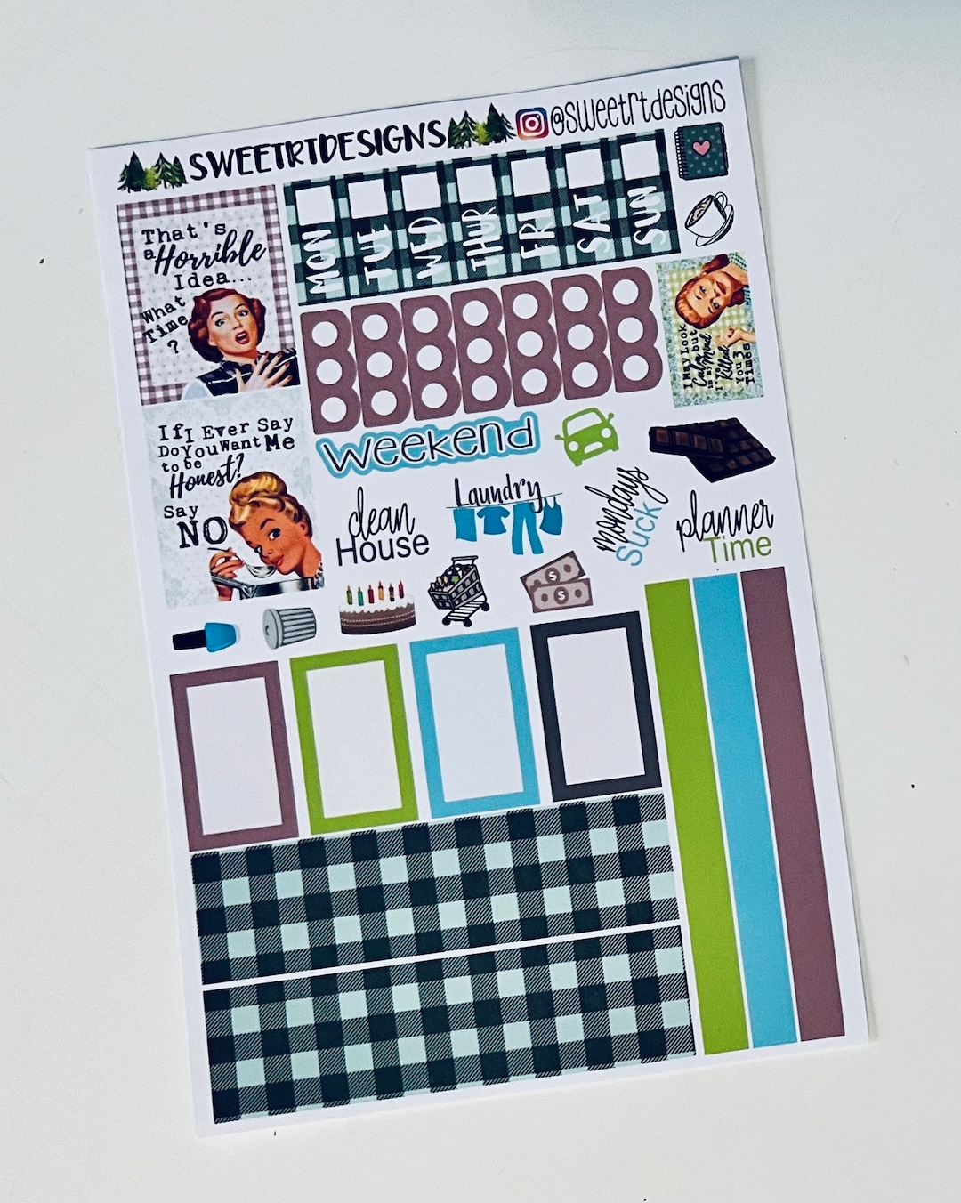 Hobonichi WEEKS Planner Stickers - Etsy