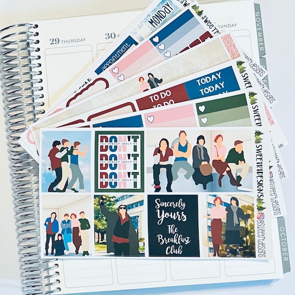 Deluxe Weekly Planner Sticker Kit