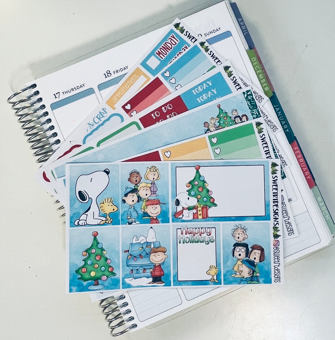 Deluxe Weekly Planner Sticker Kit - Etsy
