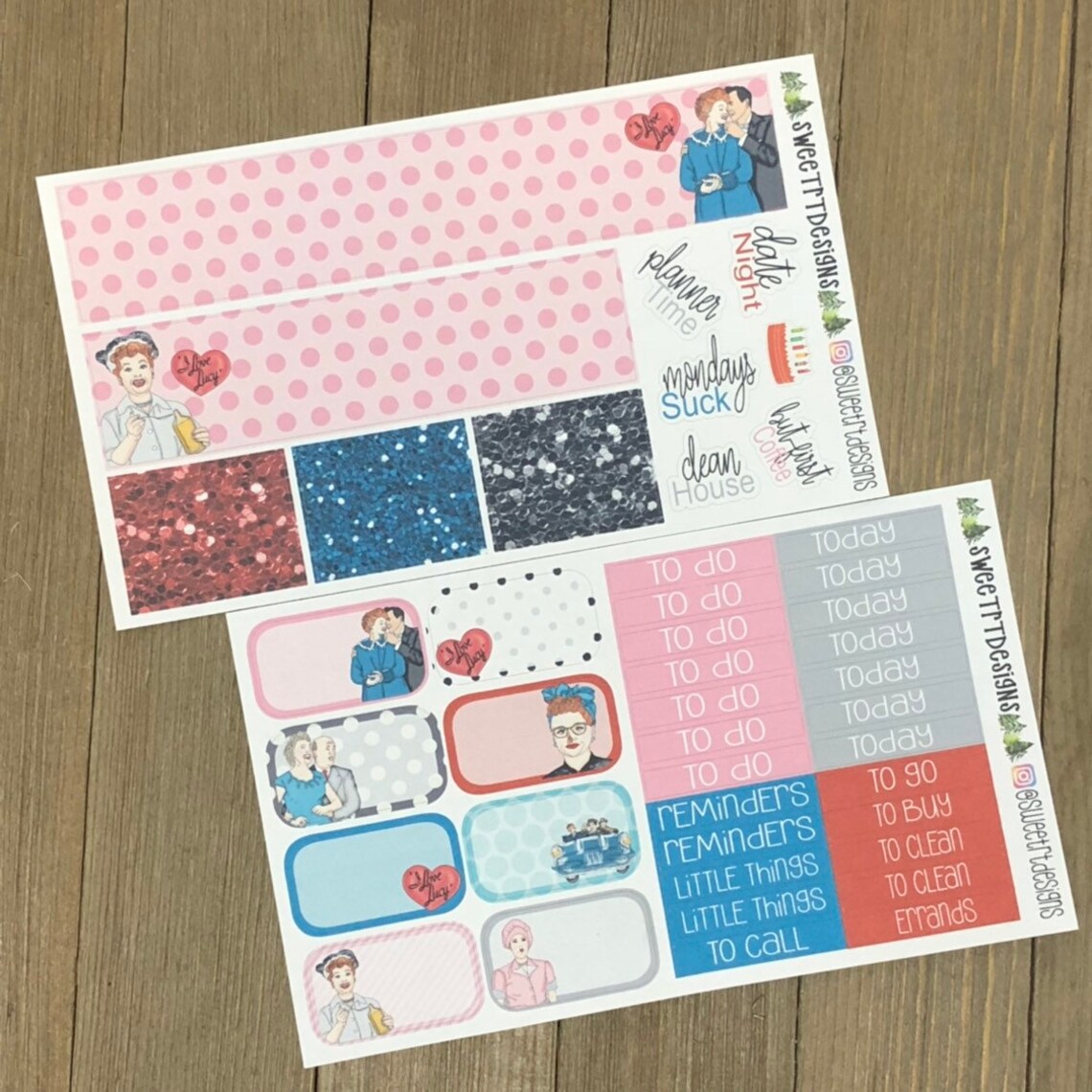 Deluxe EC Weekly Planner Sticker Kit - Etsy