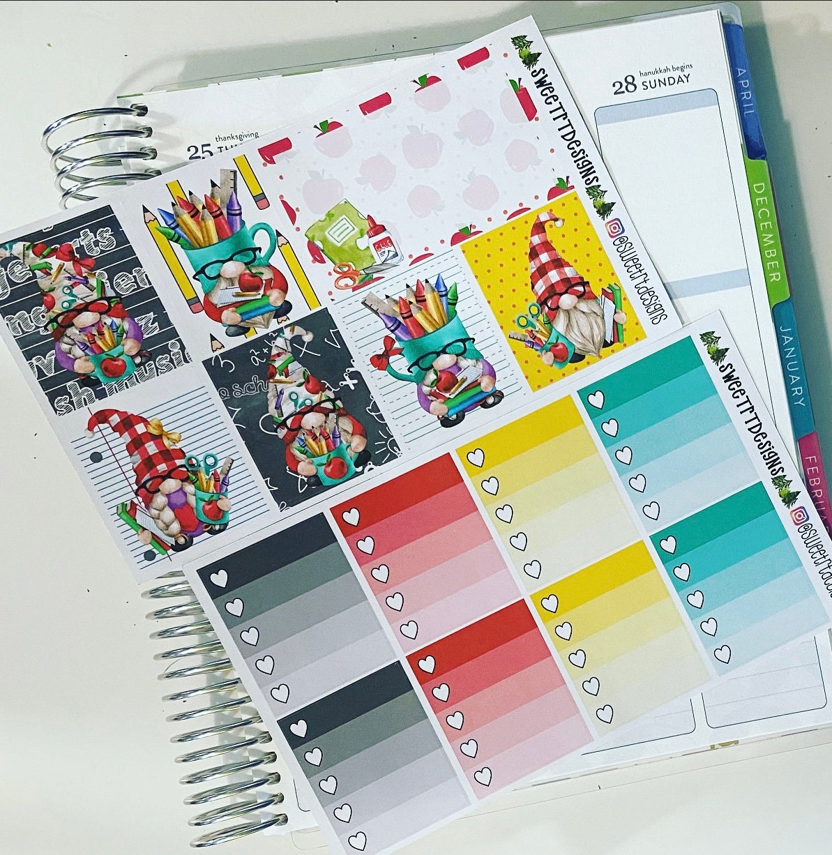 Deluxe Weekly Sticker Kit Etsy