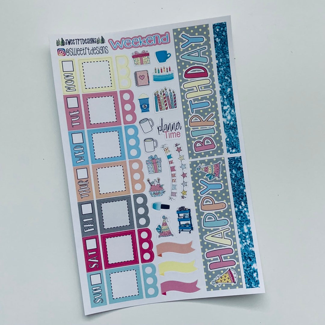 Hobonichi WEEKS Planner Stickers - Etsy