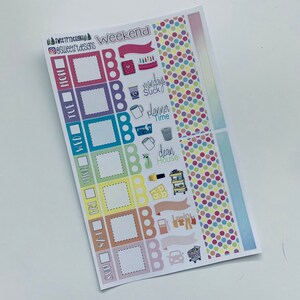 Hobonichi WEEKS Planner Stickers