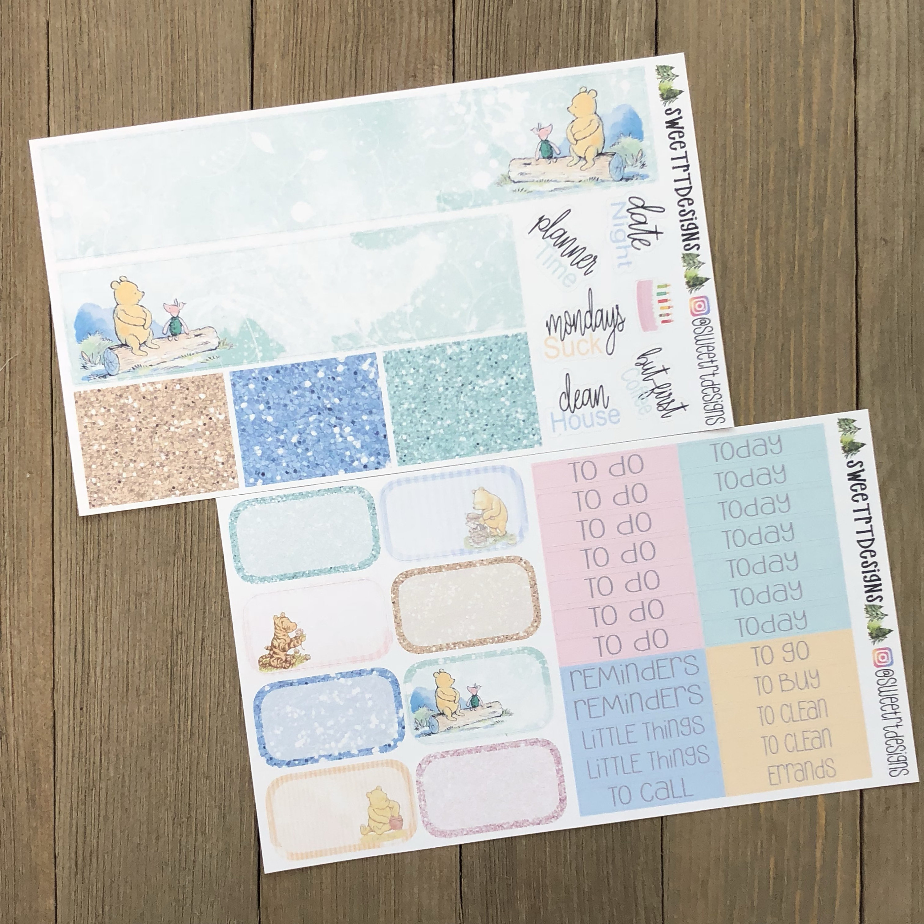 Deluxe Weekly Planner Sticker Kit - Etsy