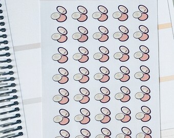 Make up Planner Stickers