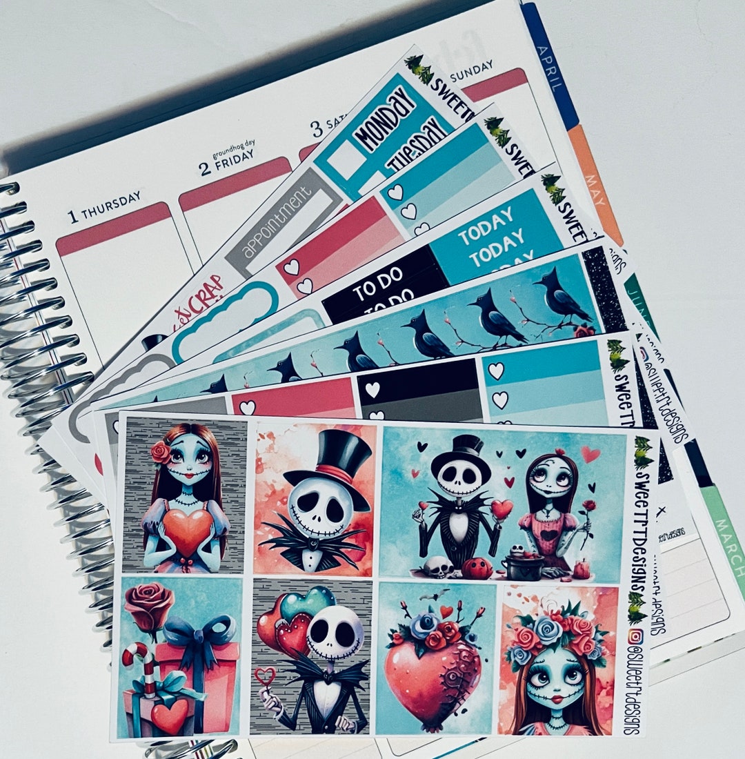 Deluxe Weekly Planner Sticker Kit - Etsy