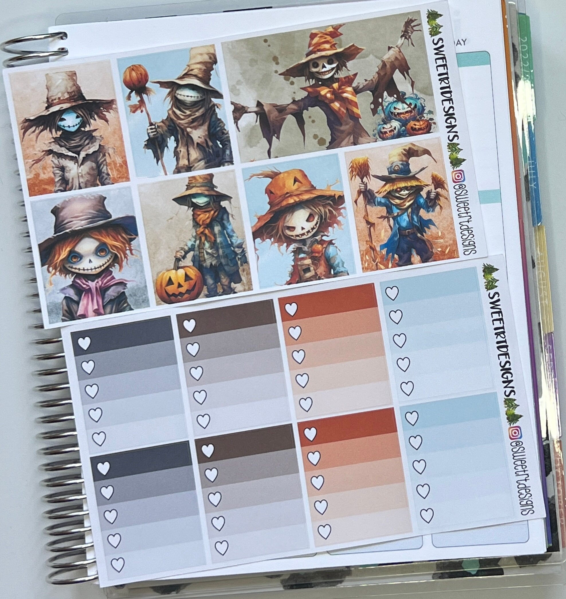 Deluxe Weekly Planner Sticker Kit - Etsy