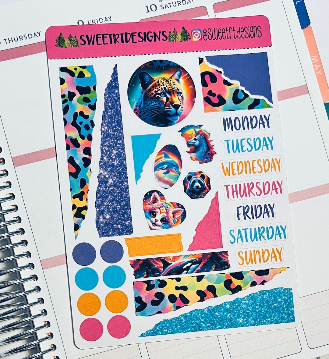 Journal Sticker Kit - Etsy
