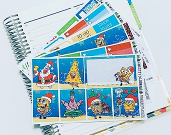 Deluxe Weekly Planner Sticker Kit or Hobonichi Kit