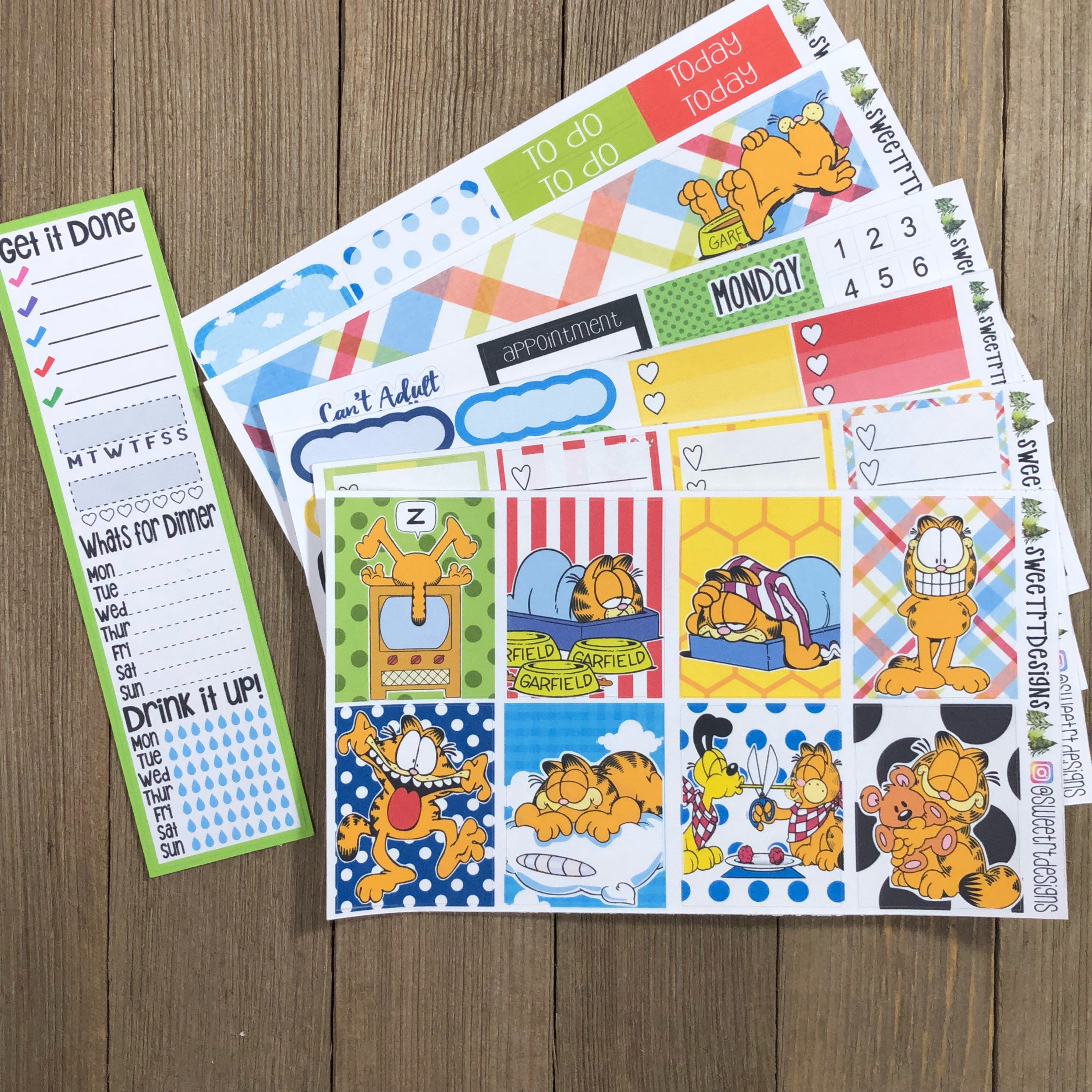 Deluxe Weekly Planner Sticker Kit