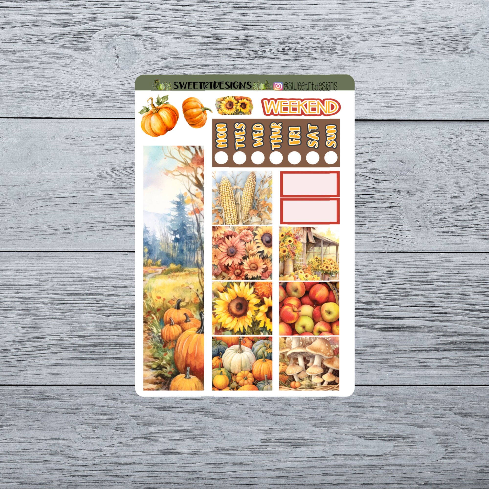 Hobonichi COUSINS Weekly Planner Sticker Kit - Etsy