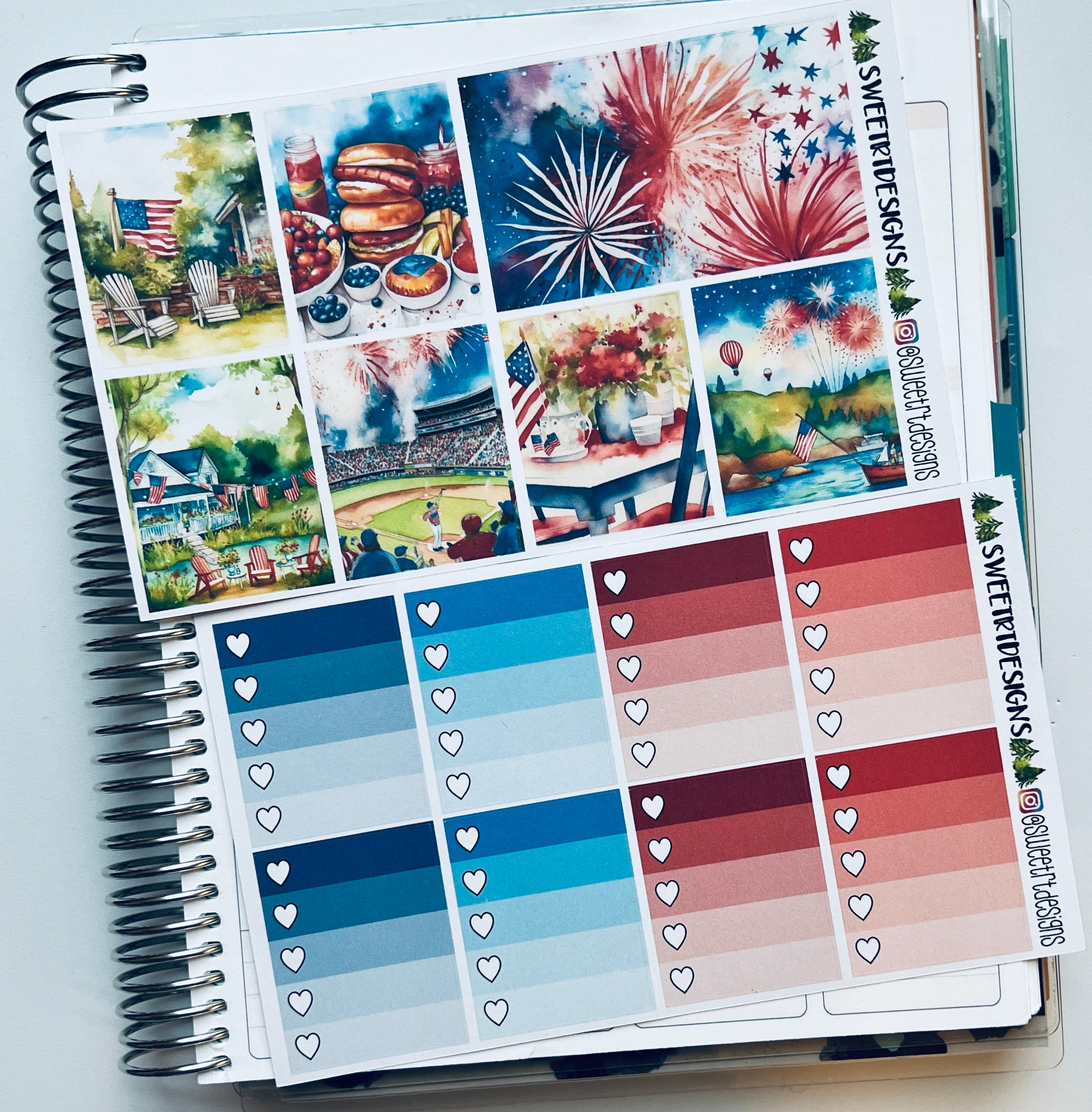 Deluxe Weekly Planner Sticker Kit - Etsy
