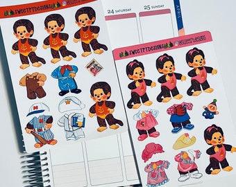 Paper Dolls Planner Sticker Kit