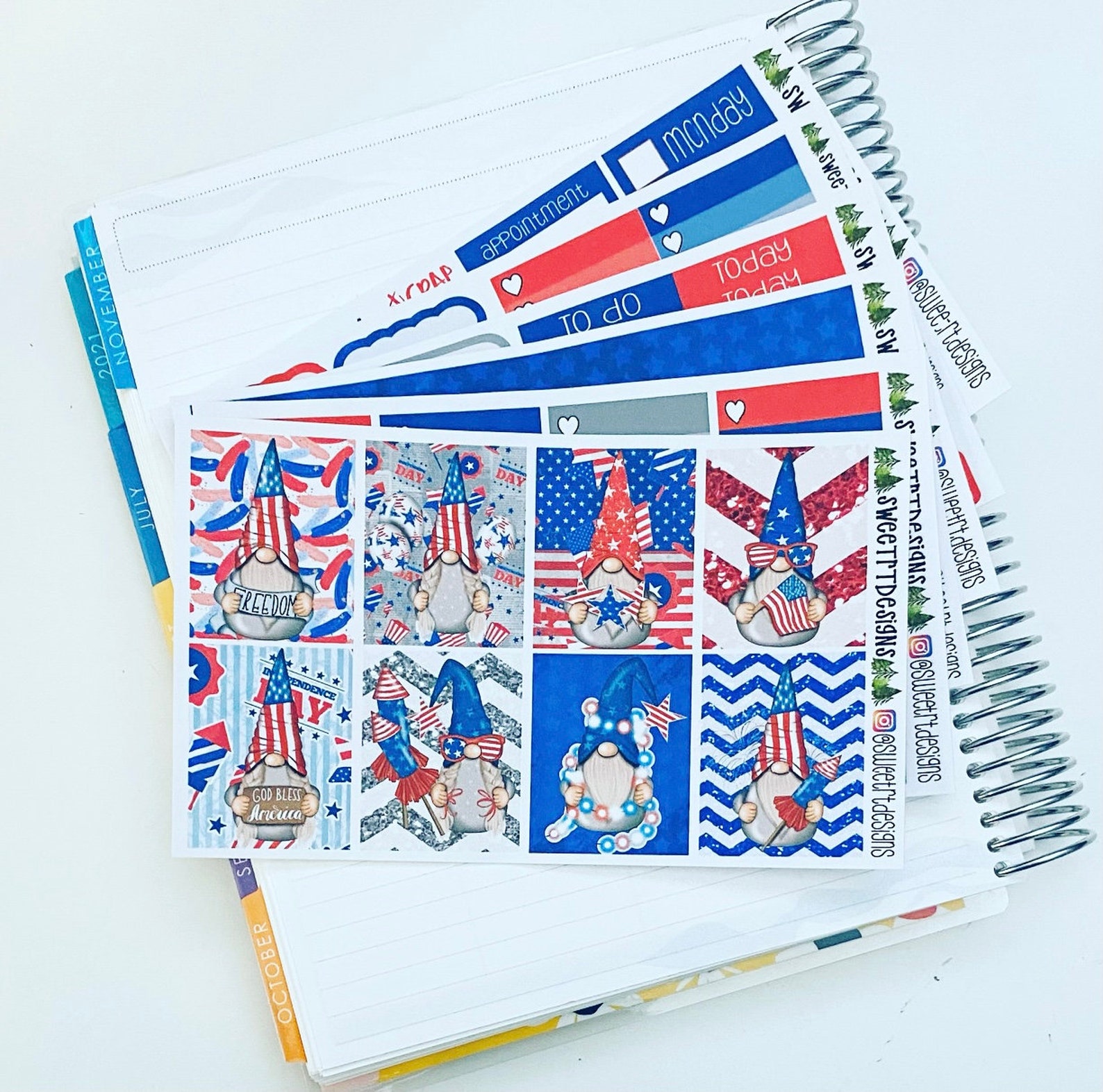 Deluxe Weekly Planner Sticker Kit or Hobonichi Kit - Etsy