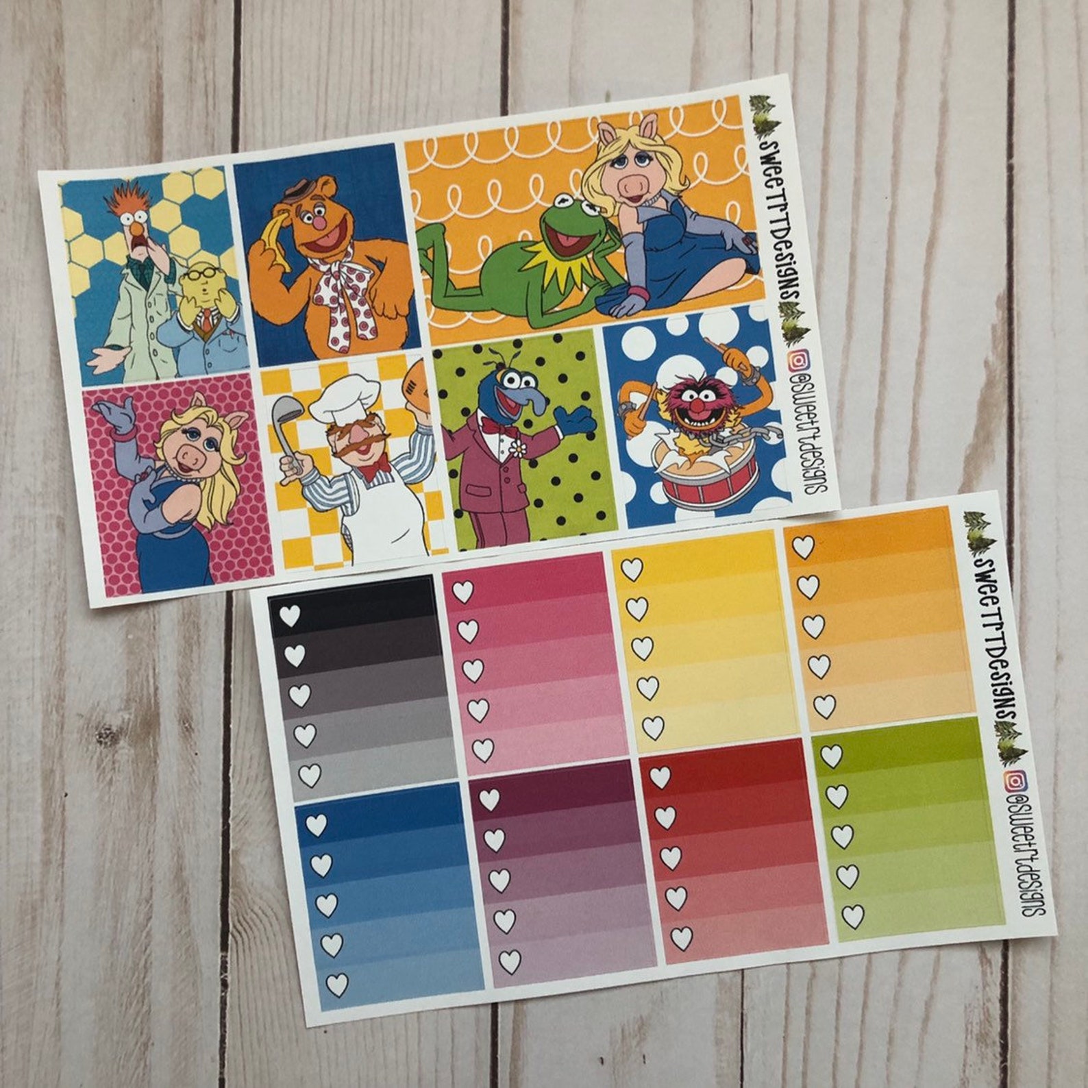 Deluxe Weekly Planner Sticker Kit - Etsy