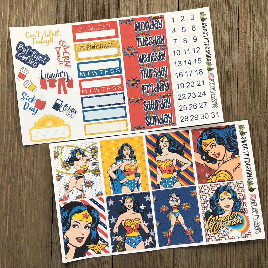 Deluxe Weekly Planner Sticker Kit Etsy