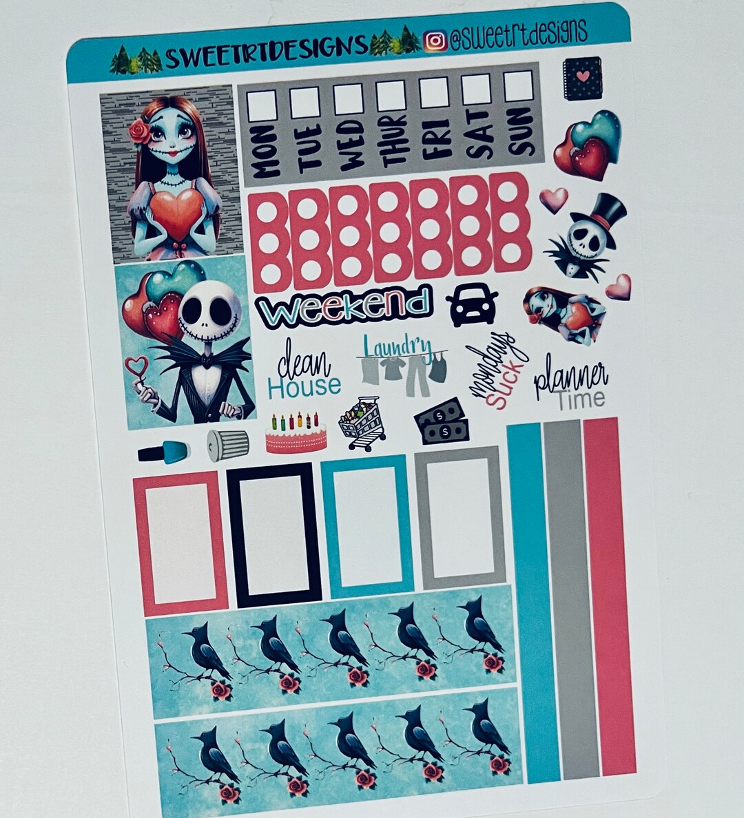 Hobonichi WEEKS Planner Sticker Kit - Etsy