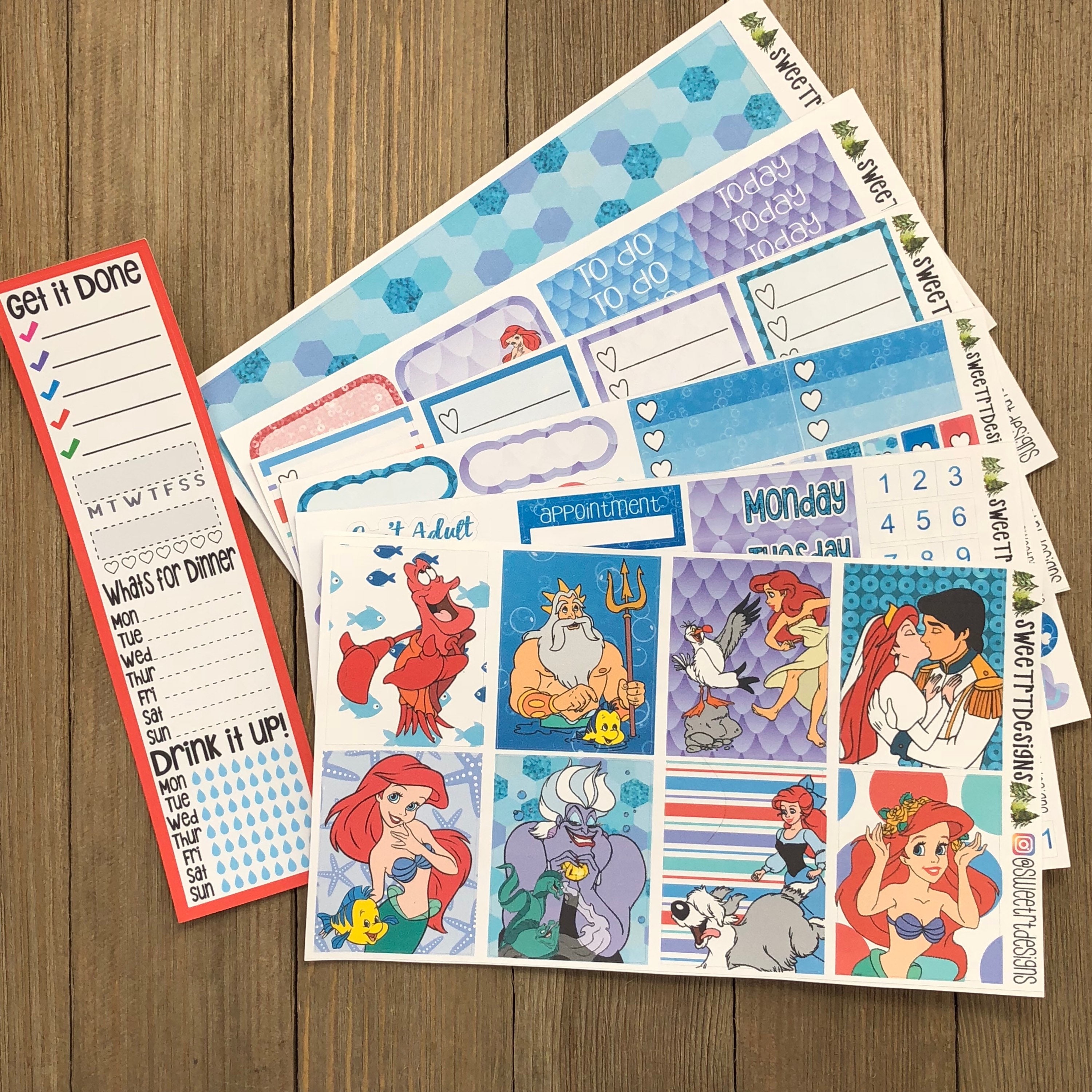 Deluxe Weekly Planner Sticker Kit - Etsy