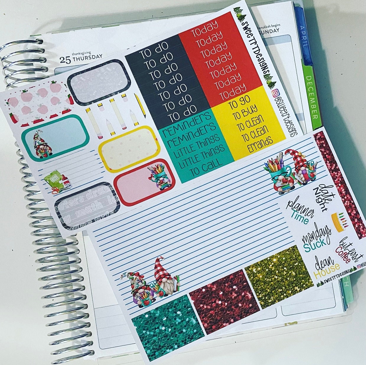 Deluxe Weekly Sticker Kit Etsy