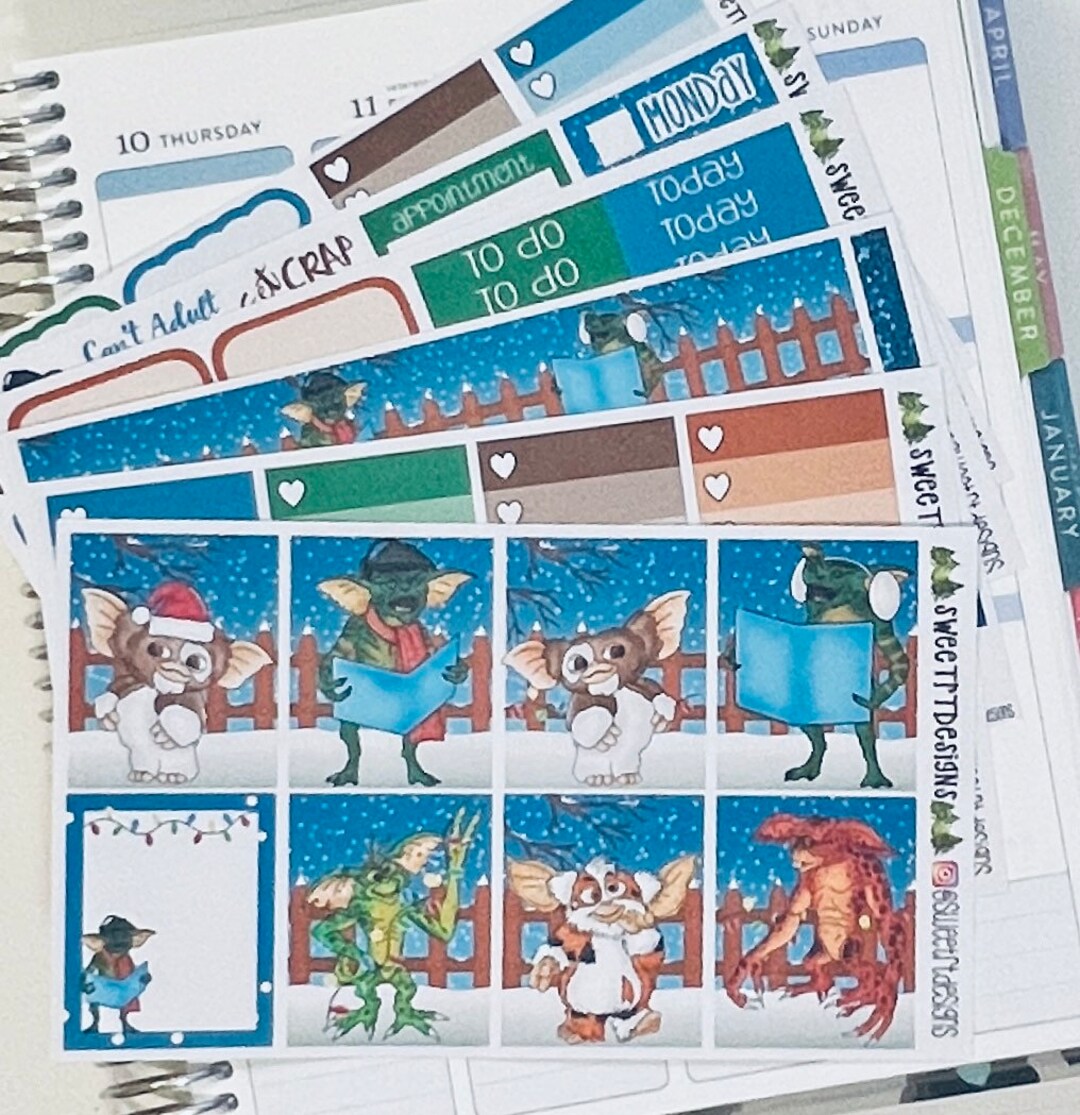 Deluxe Weekly Planner Sticker Kit - Etsy