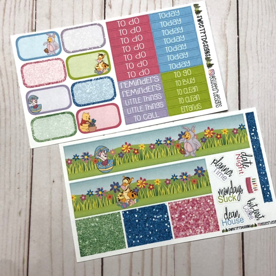 Deluxe Weekly Planner Sticker Kit - Etsy
