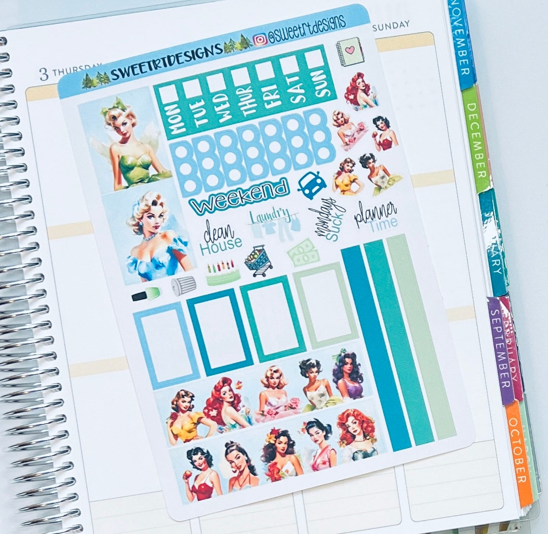 Hobonichi WEEKS Planner Stickers - Etsy