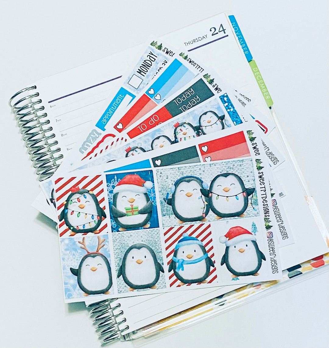 Deluxe Weekly Planner Sticker Kit or Hobonichi - Etsy