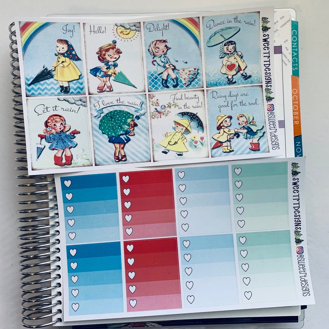 Deluxe Weekly Planner Sticker Kit - Etsy