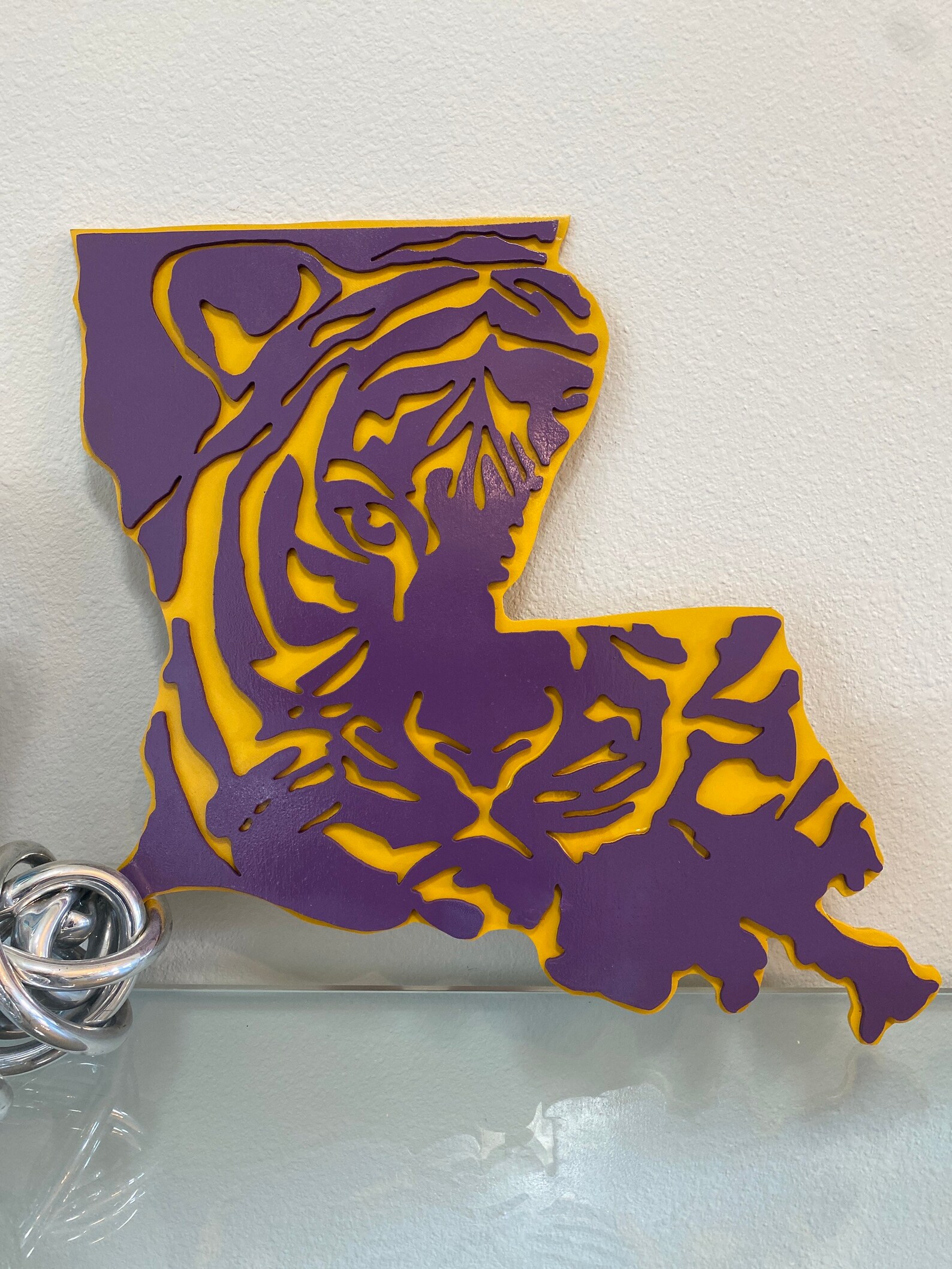 LSU Wall Decor Geaux LSU Tigers Etsy