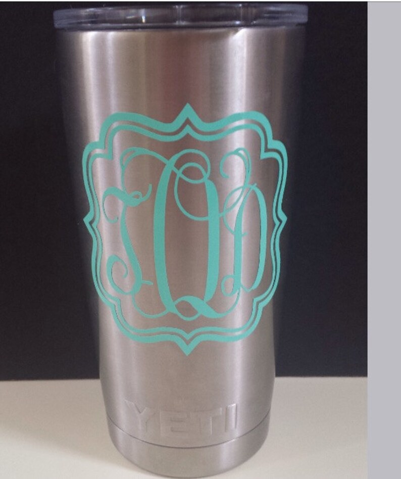 Vinyl decals for yeti cups etc. Etsy