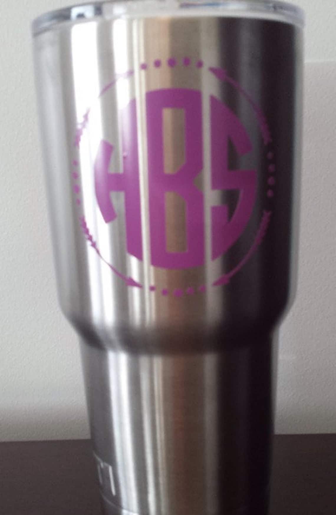 Vinyl decals for yeti cups etc. Etsy