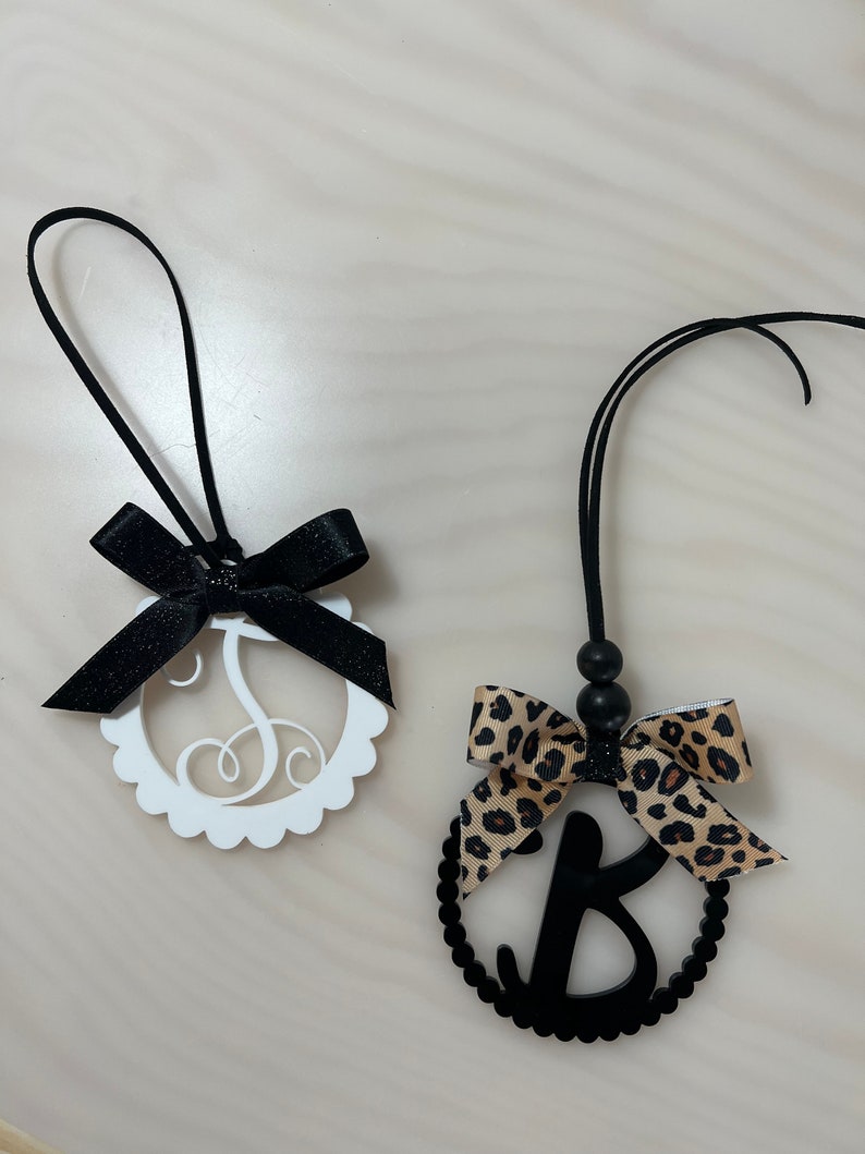 Now offering acrylic charms in black and white. $13.00
