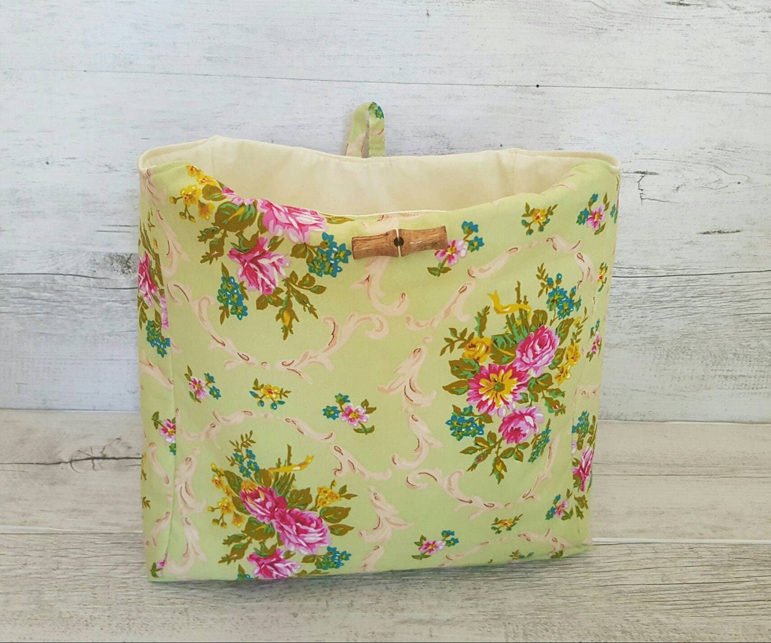 Market Tote Bag, Knitting Project Bag, Large Tote, Beach Bag, Lined