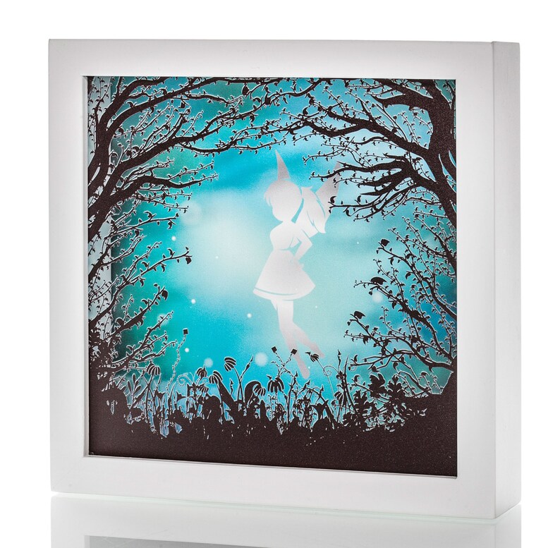 Mermelada Luces Pixie Noche Led 3d Colgante De Pared Y Mesa Etsy