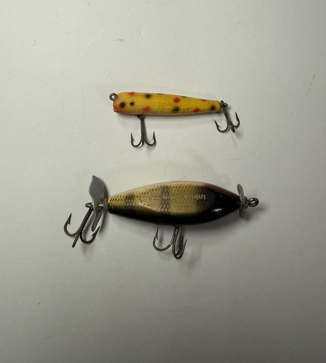 creek chub darter fishing lure Vintage Silver Flash Midget In Box For Sale Vintage Creek Chub Fireplug Jointed