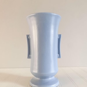 Vintage MCM Haeger Light Blue Planter Vase