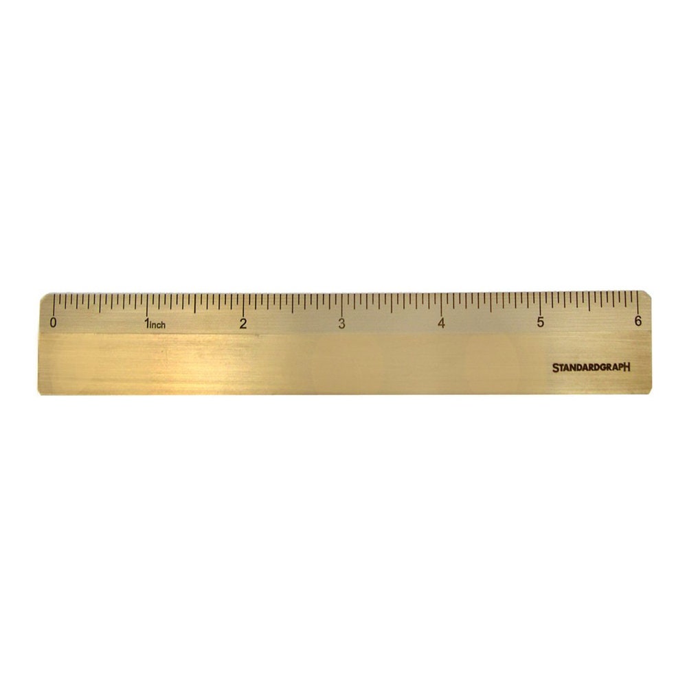 Promotional Mini Etched Metal Ruler