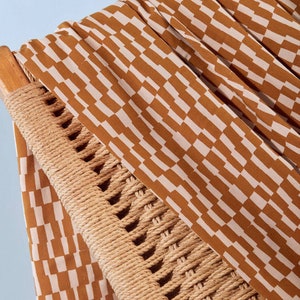 Atelier Brunette: Domino Ochre Viscose (Sold by the 1/2 Yard)