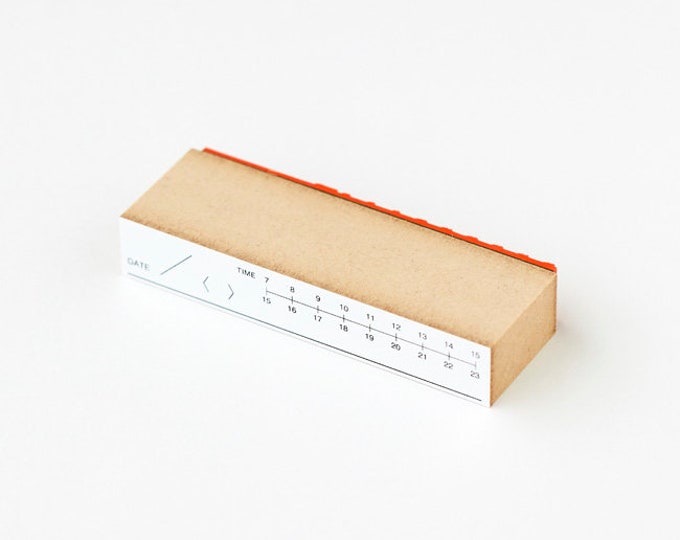 Mizushima: Page Header Schedule Stamp - Etsy