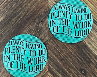 JW Stickers - Always Having Plenty to Do - Waterproof Sticker or Ultra Thin Magnet