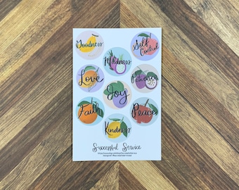 JW Stickers - Fruitage of the Spirit Stickers