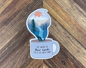 JW Stickers - Creation Sticker - Waterproof Sticker or Ultra Thin Magnet